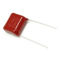 Capacitor de poliéster Th 470nF 630V