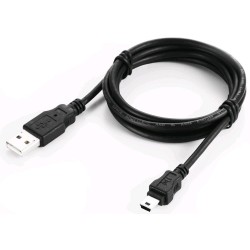 Cable USB 2.0 A/USB Mini-B.