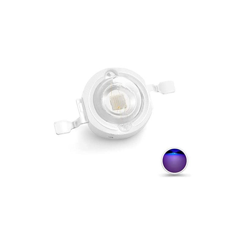Led de potencia 3W ultravioleta