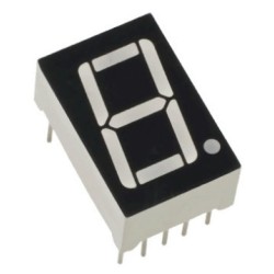 Display 7 segmentos color...