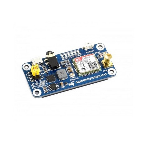 GSM/GPRS/GNSS/Bluetooth HAT for Raspberry Pi