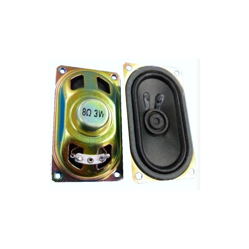 Bocina rectángular 16 ohm 3W