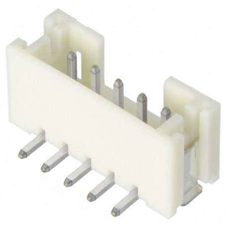 Conector JST 2.54mm 5 pos. Angulo.