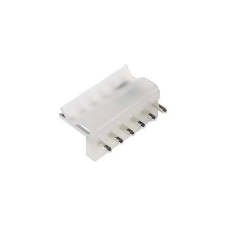 Conector macho  MOLEX serie VH 6 pines 3.96mm