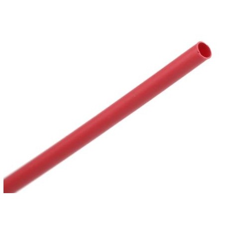 Thermofit 2mm color rojo (1 metro).