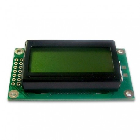 LCD 8X2 verde