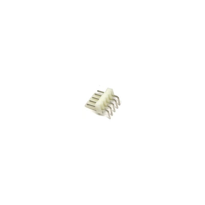 Conector Molex 2.54mm 5 posiciones macho en ángulo