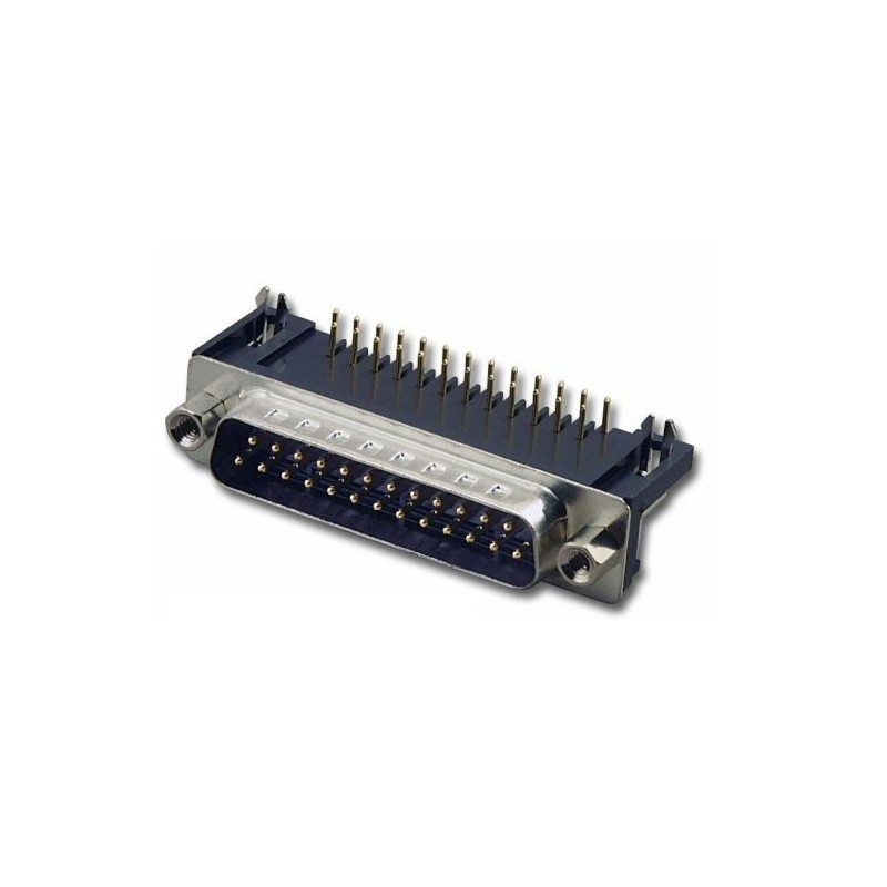Conector para PCB DB25 macho.