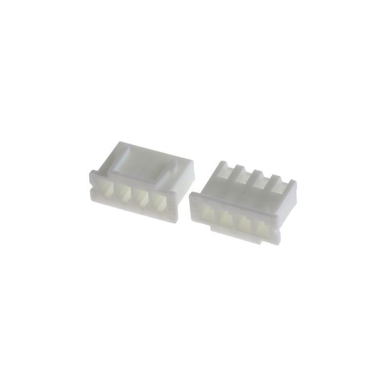Conector JST 4 posiciones 2mm Hembra