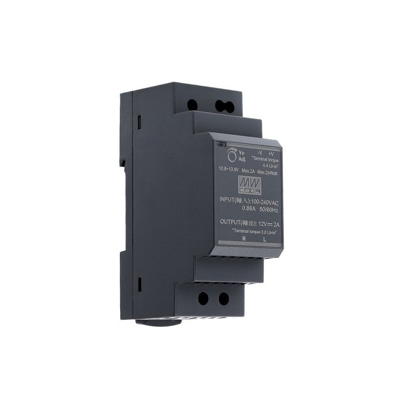 Fuente para riel DIN HDR-30-12