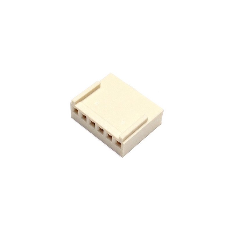 Conector Molex 2.54mm 6 posiciones hembra