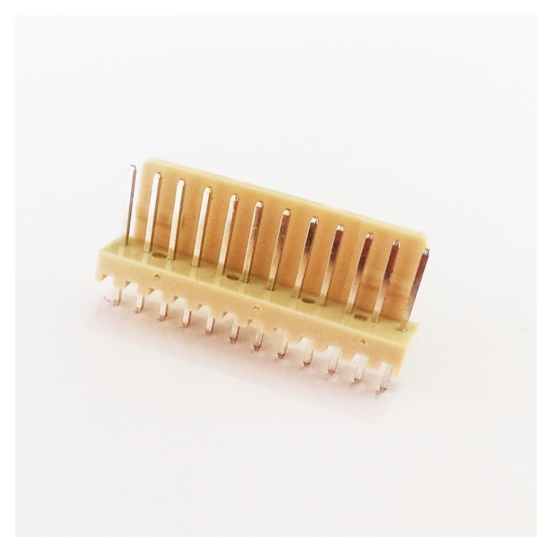 Conector Molex 2.54mm 12 posiciones macho recto