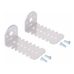 Brida aluminio 25D par...