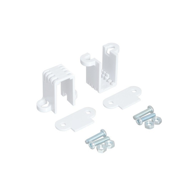 Mini par de soportes de motorreductor de plástico (Pololu No.2681)