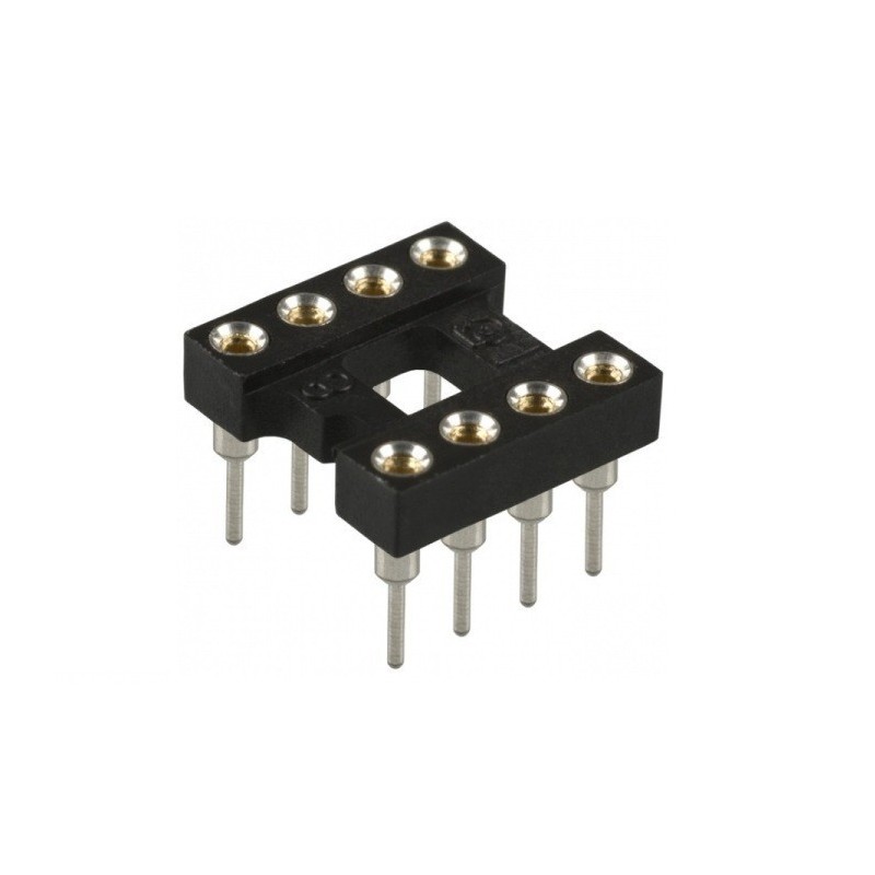 Base para Circuito Integrado 8 Pines Maquinada