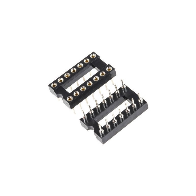 Base para Circuito Integrado 14 Pines Maquinada