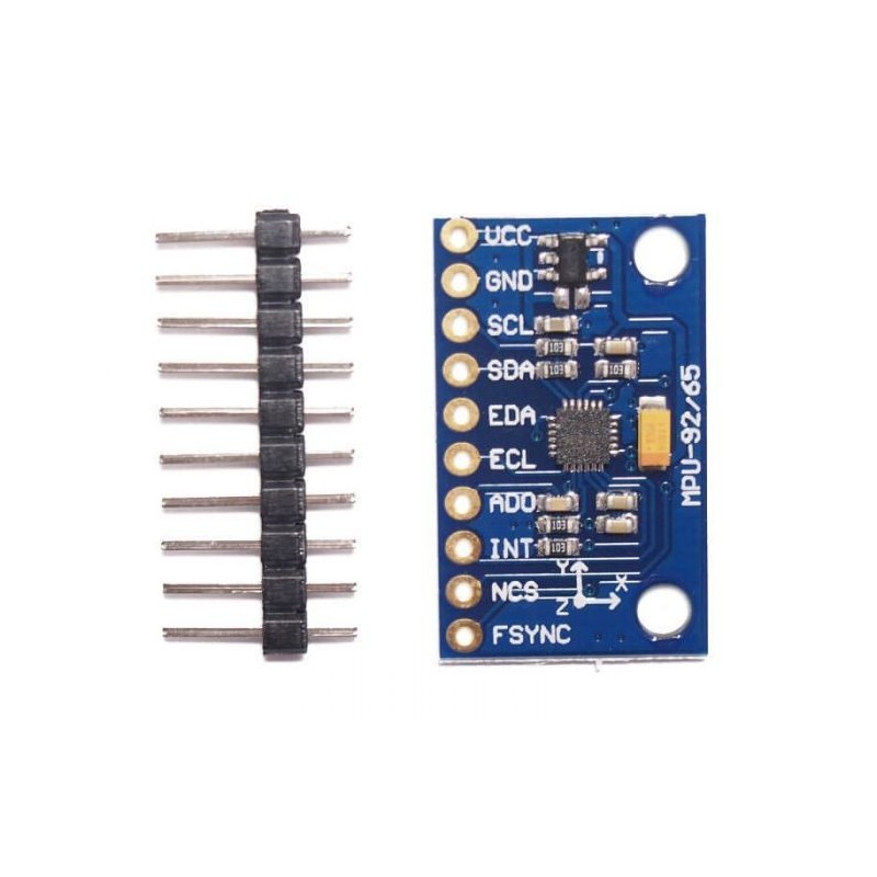 MPU92/65 Acelerómetro, Giroscopio, Magnetómetro I2C
