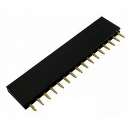 Header hembra 16X1 2.54mm.