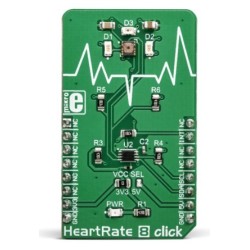 Tarjeta Heart Rate 8 Click...