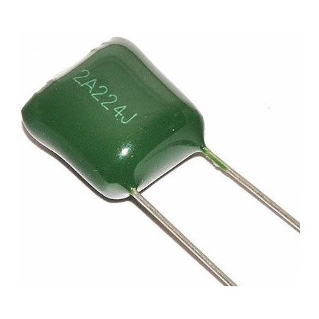 Capacitor de poliester 68nf 100V