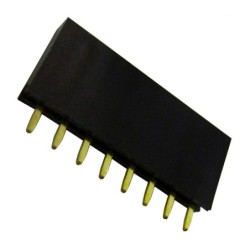 Header hembra 2.54mm 8x1...