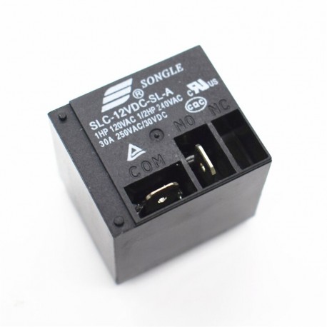 Relevador  SLC-12VDC-SL-A 4 pines 12V 30A