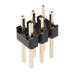 Header macho 2.54mm 3x2...