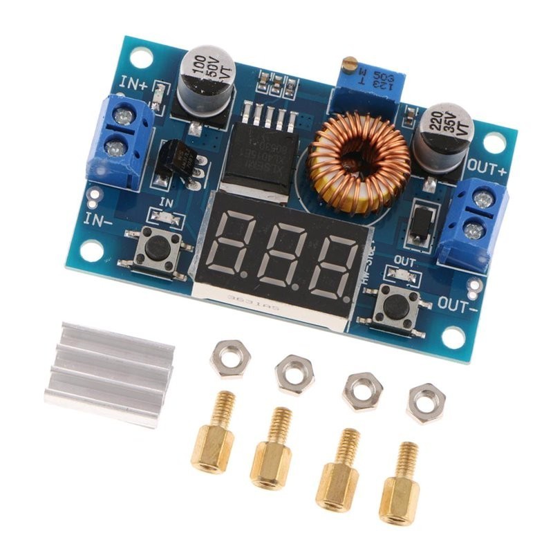 Módulo convertidor DC-DC Stepdown XL4015E1 con display