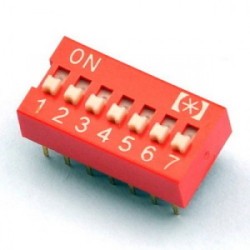 Dip Switch 7 posiciones...