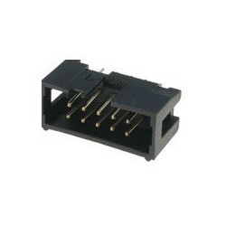 Conector IDC macho 5x2 2.54mm.