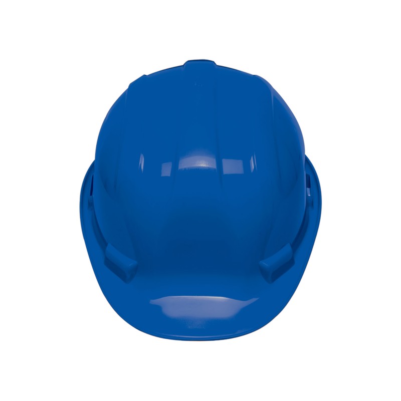 Casco de seguridad color azul, Pretul