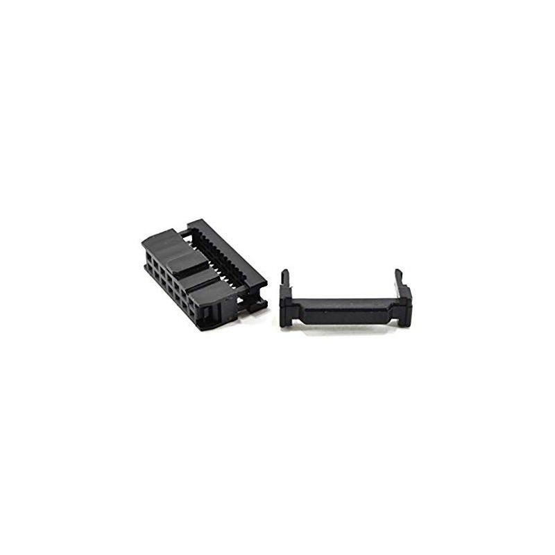 Conector IDC hembra 7x2 para cable plano