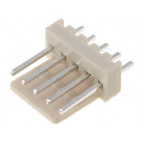 Conector Molex macho 5 posciones 2.54mm recto