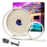 Tira de Led Neón color blanca cálida 5m