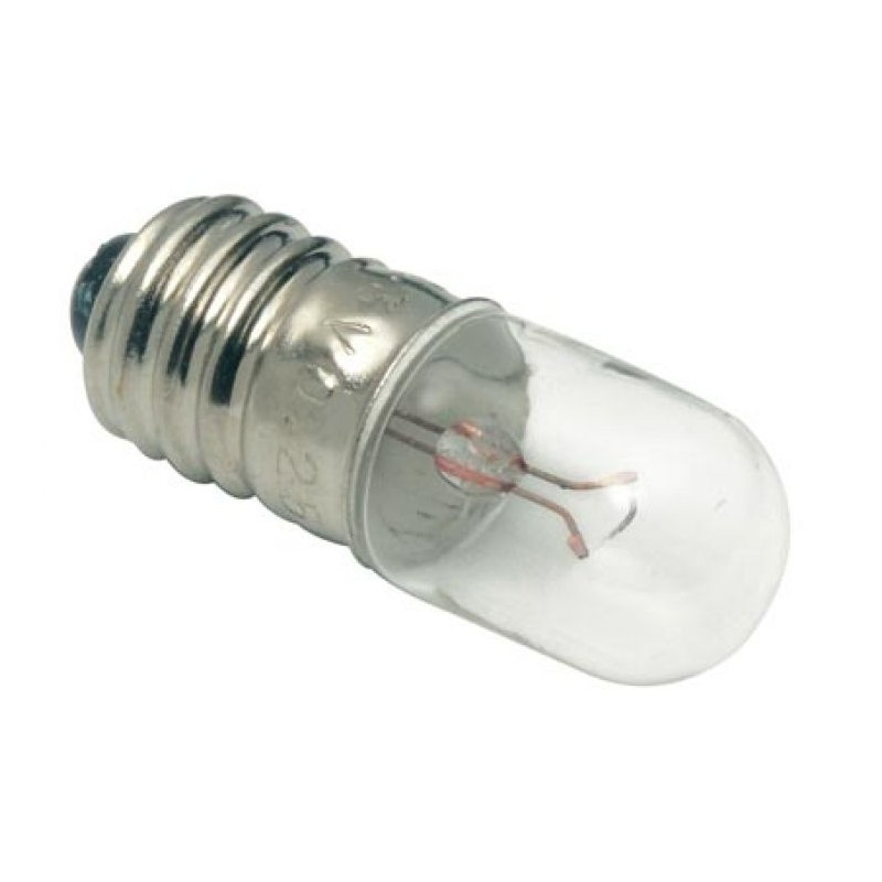 Foco miniatura de rosca con base E10