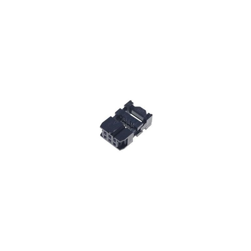 Conector IDC hembra 3x2 para cable plano