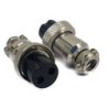 Conector circular hembra 2 posiciones 16mm
