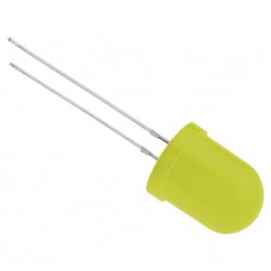 Led opaco 10 mm amarillo