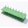 Terminal de bloque desmontable 8 posiciones macho en ángulo 5.08mm