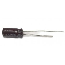 Capacitor electrolitico Th de 4.7uf 100V