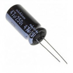 Capacitor electrolitico Th de 47uf 250V