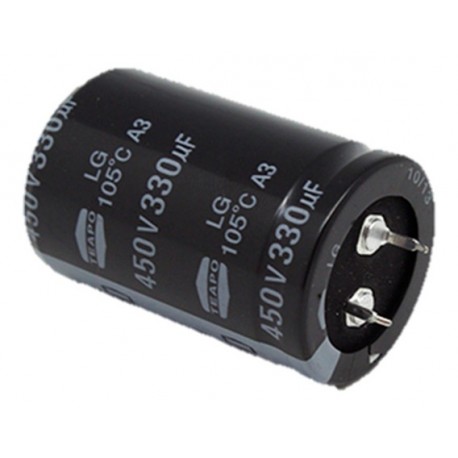 Capacitor electrolitico 330uf 450V