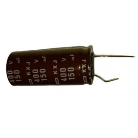 Capacitor electrolitico 150uf 400V.