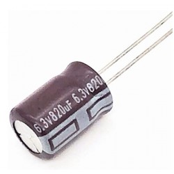 Capacitor electrolitico Th 820uf 6.3v