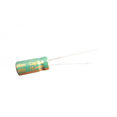 Capacitor electrolítico Th de 15uF 50V