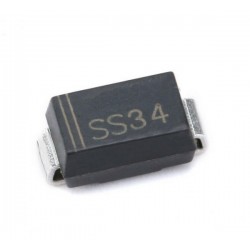 SS34 diodo rectificador de barrera schotky SMD