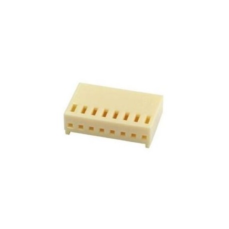 Conector Molex 2.54mm 8 posiciones hembra