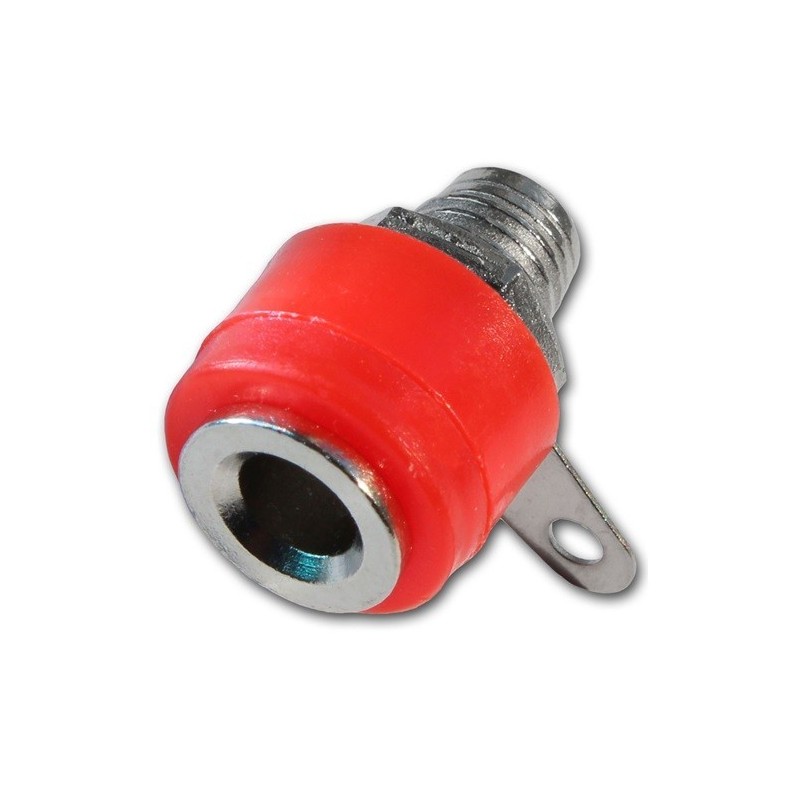 Jack banana rojo 4 mm