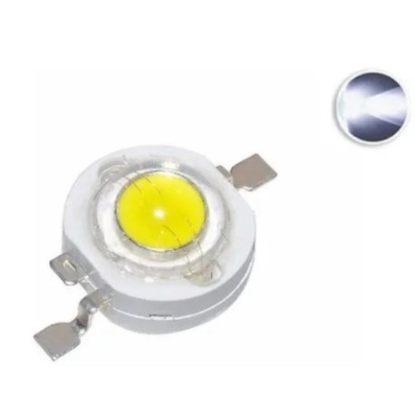 Led de potencia 1 W color blanco frío