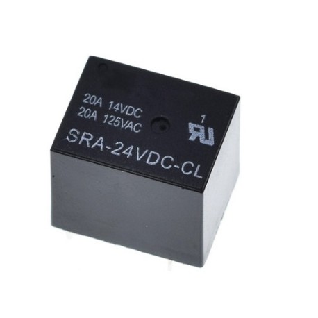 Relevador SRA-24VDC-CL 24V SPDT 20A